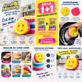 Scrub Mommy Pametni Sunđeri (1+1 GRATIS - Ukupno 6 Komada)
