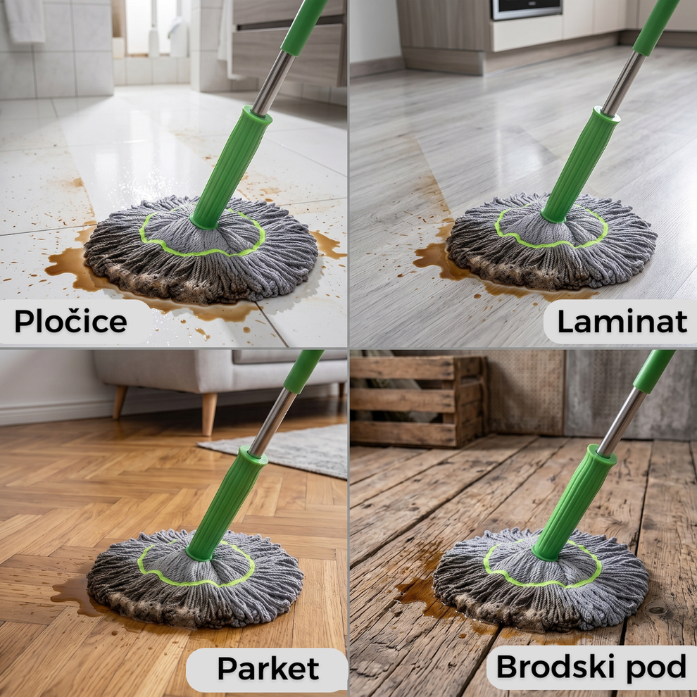 AquaClean Mop – Čist pod bez saginjanja i prljavih ruku!